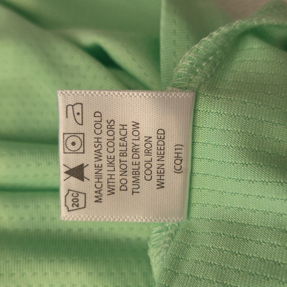 Ladies Golf Polo Three Inch Zip On Front Monterey Club Size Small - Picture 11 of 11